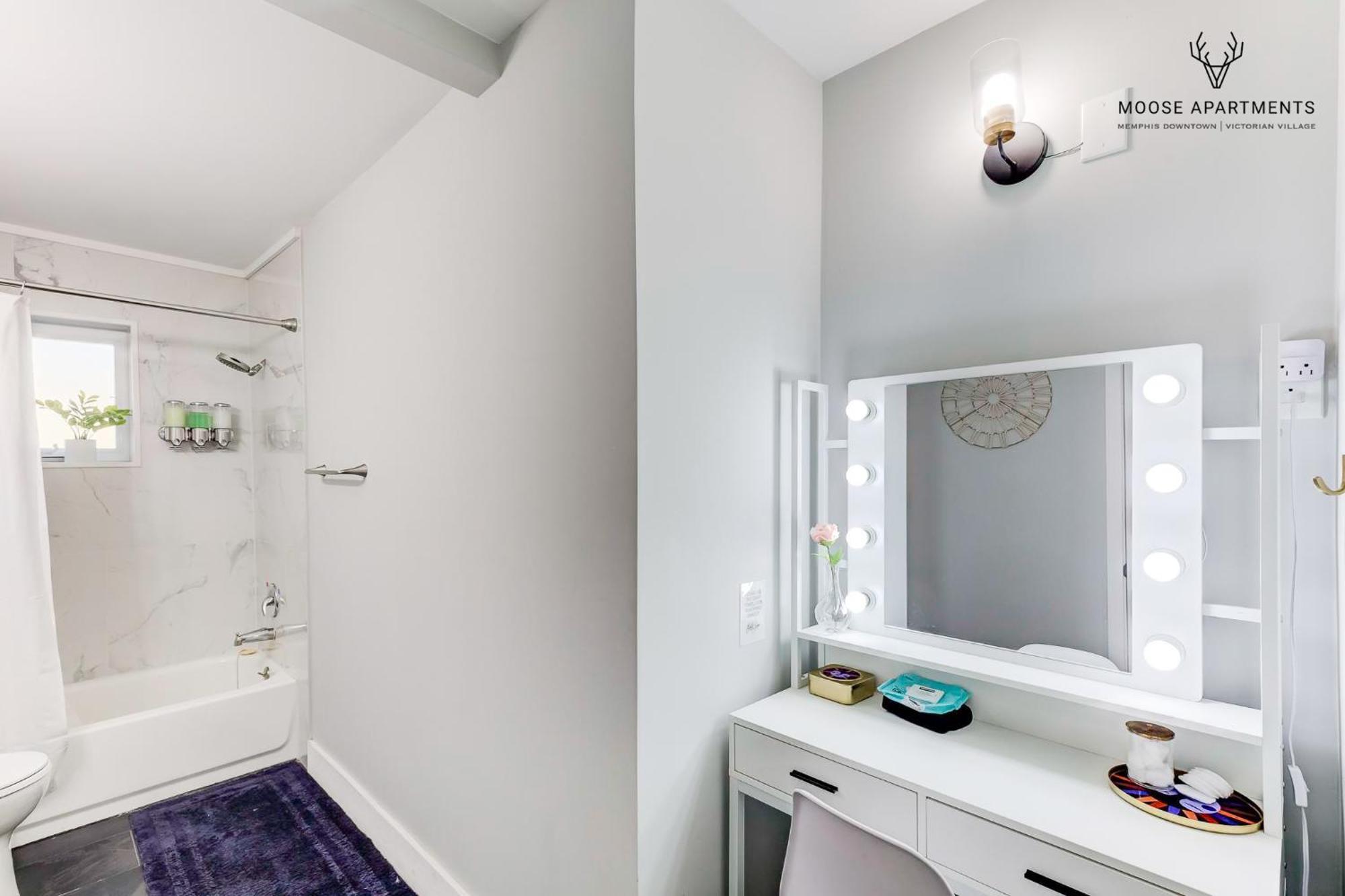 The Moose #6 - Modern Luxe Studio With Free Parking & King Bed Мемфис Екстериор снимка